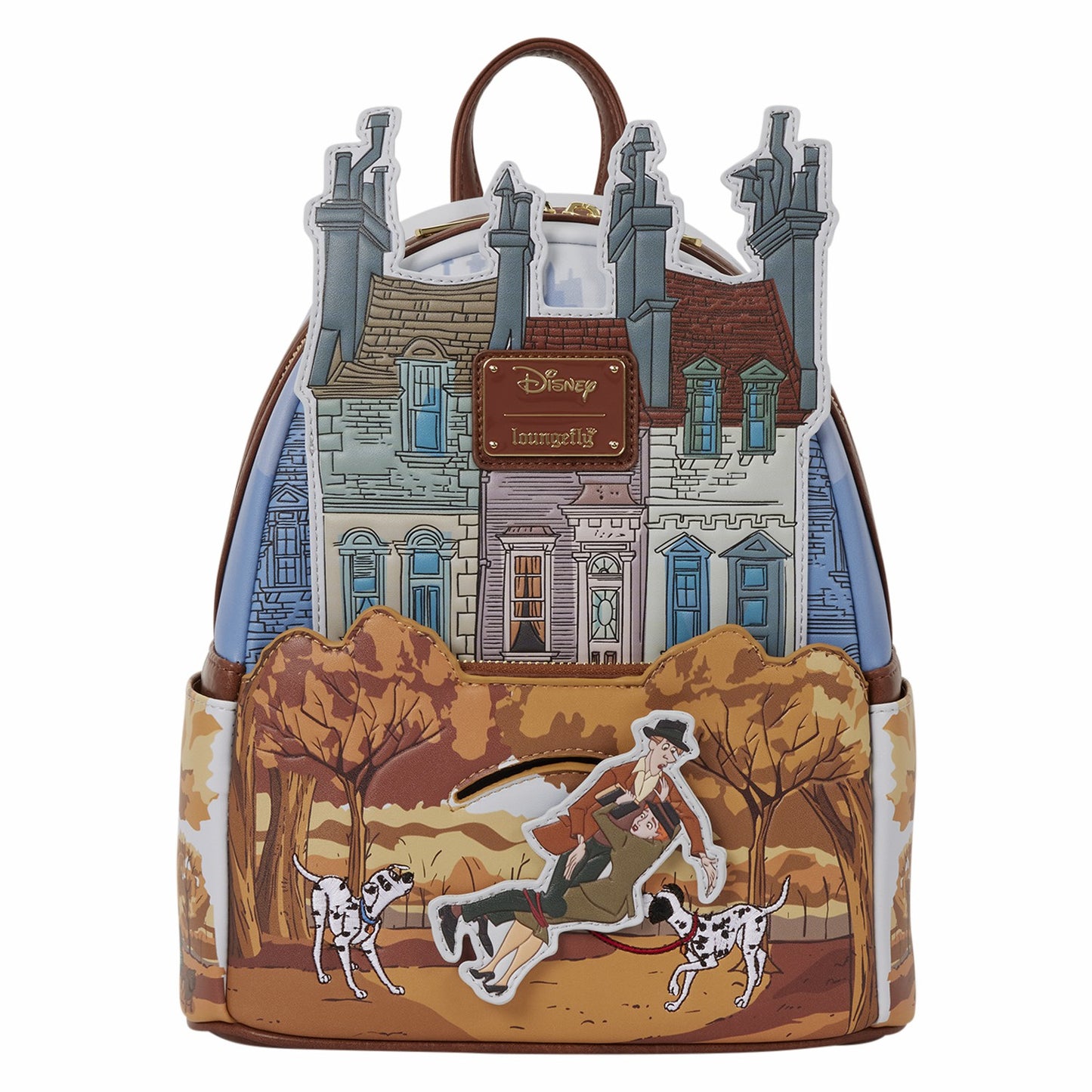 Loungefly 101 Dalmatians Roger & Anita Scene Mini Backpack