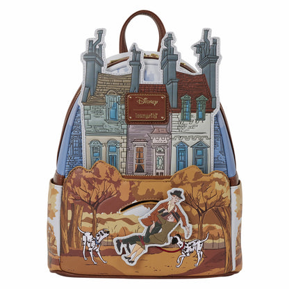 Loungefly 101 Dalmatians Roger & Anita Scene Mini Backpack