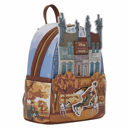 Loungefly 101 Dalmatians Roger & Anita Scene Mini Backpack