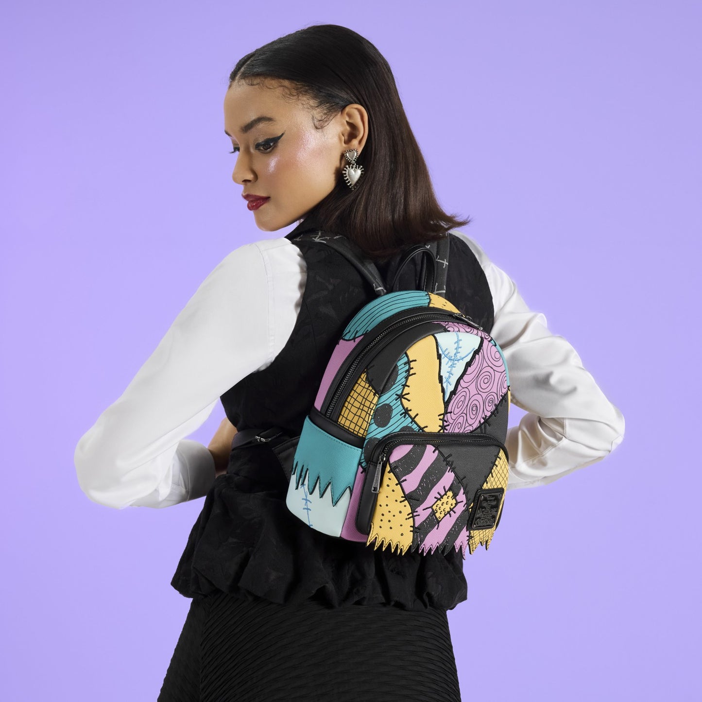 Loungefly The Nightmare Before Christmas Sally Cosplay Mini Backpack