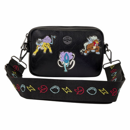 Loungefly Pokémon Legendary Birds and Beasts Sling Crossbody Bag with Coin Bag