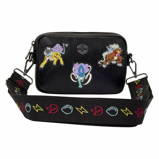 Loungefly Pokémon Legendary Birds and Beasts Sling Crossbody Bag with Coin Bag