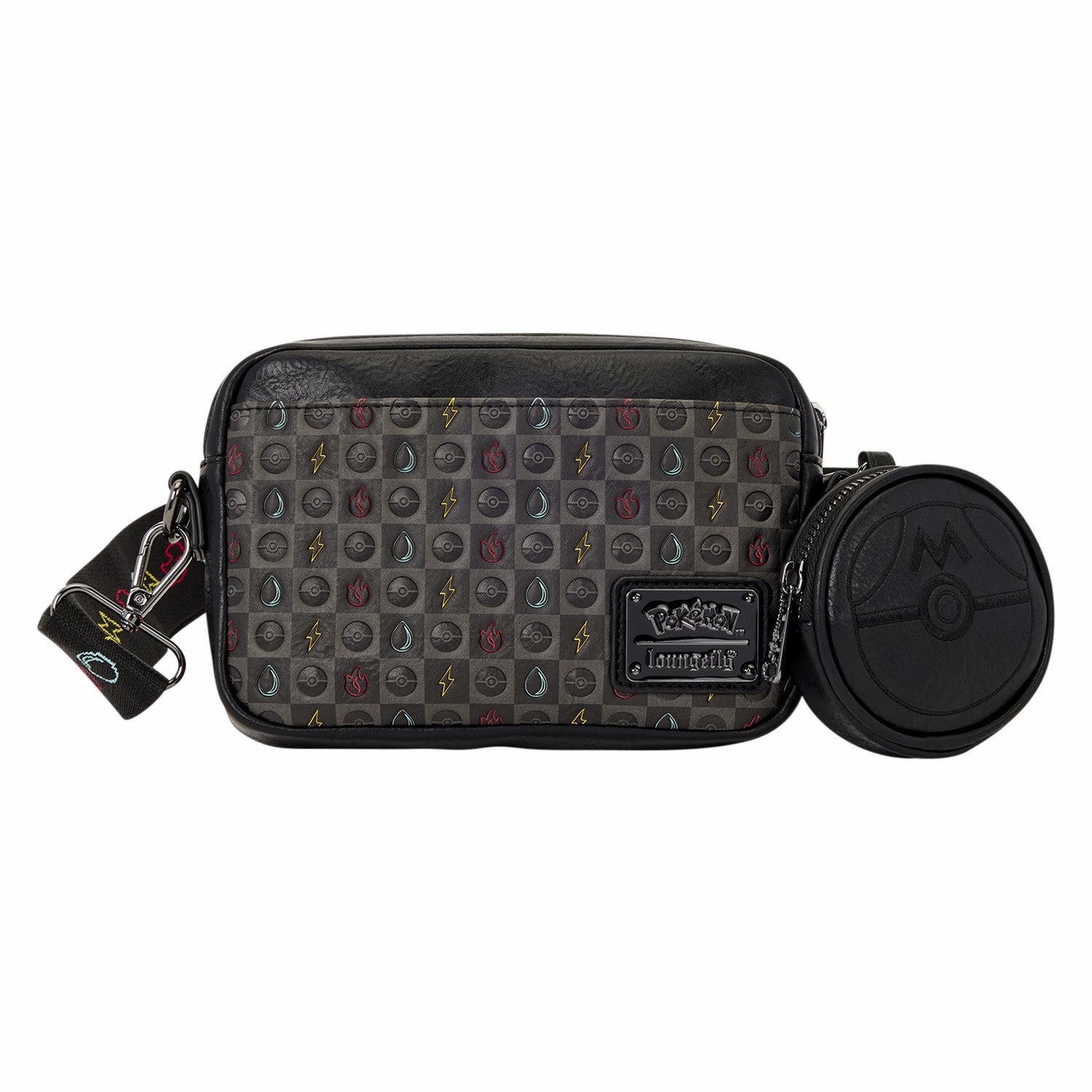 Loungefly Pokémon Legendary Birds and Beasts Sling Crossbody Bag with Coin Bag