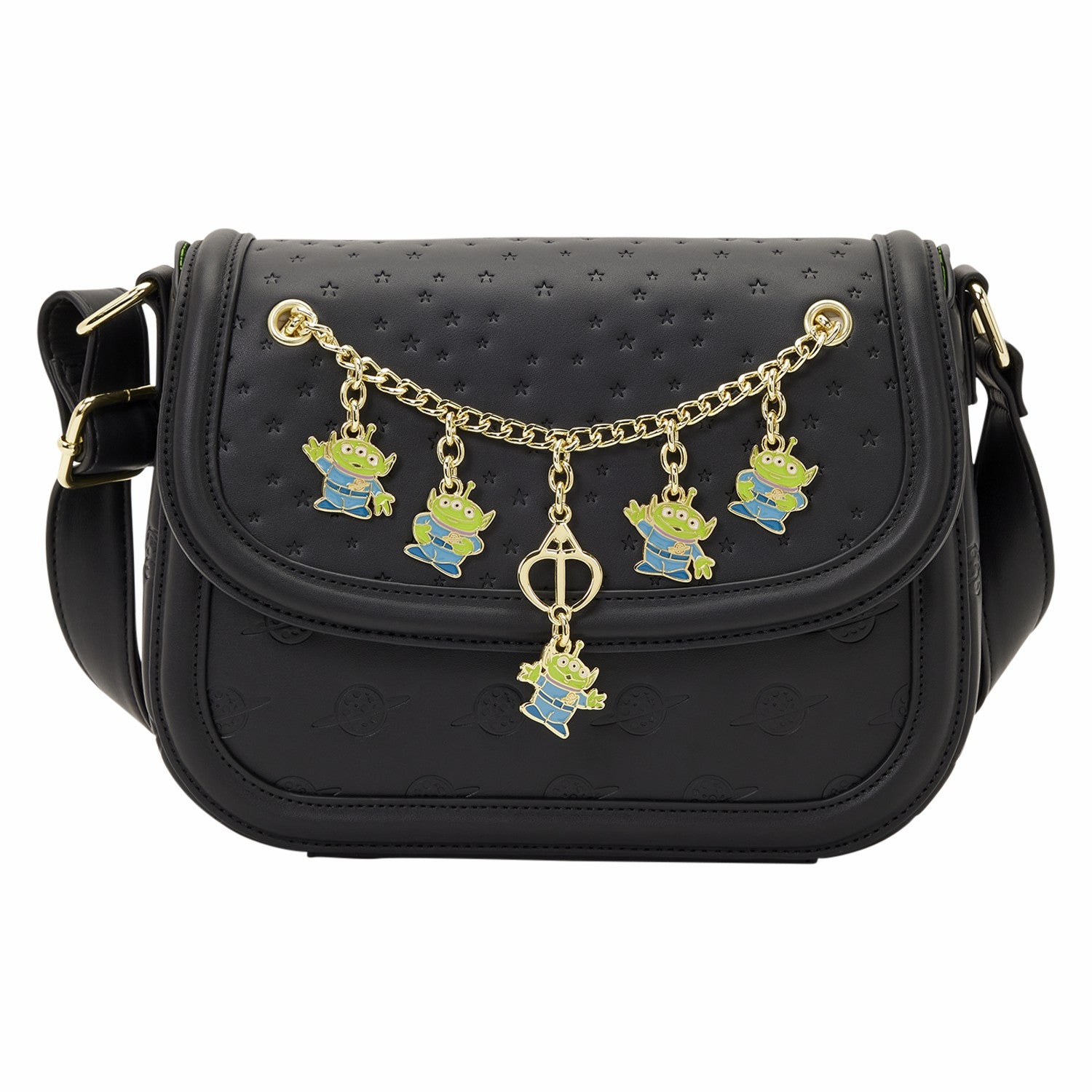 Loungefly Toy Story 5 Aliens Charm Crossbody Bag