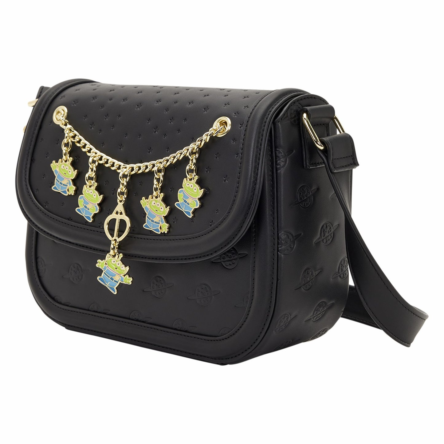 Loungefly Toy Story 5 Aliens Charm Crossbody Bag