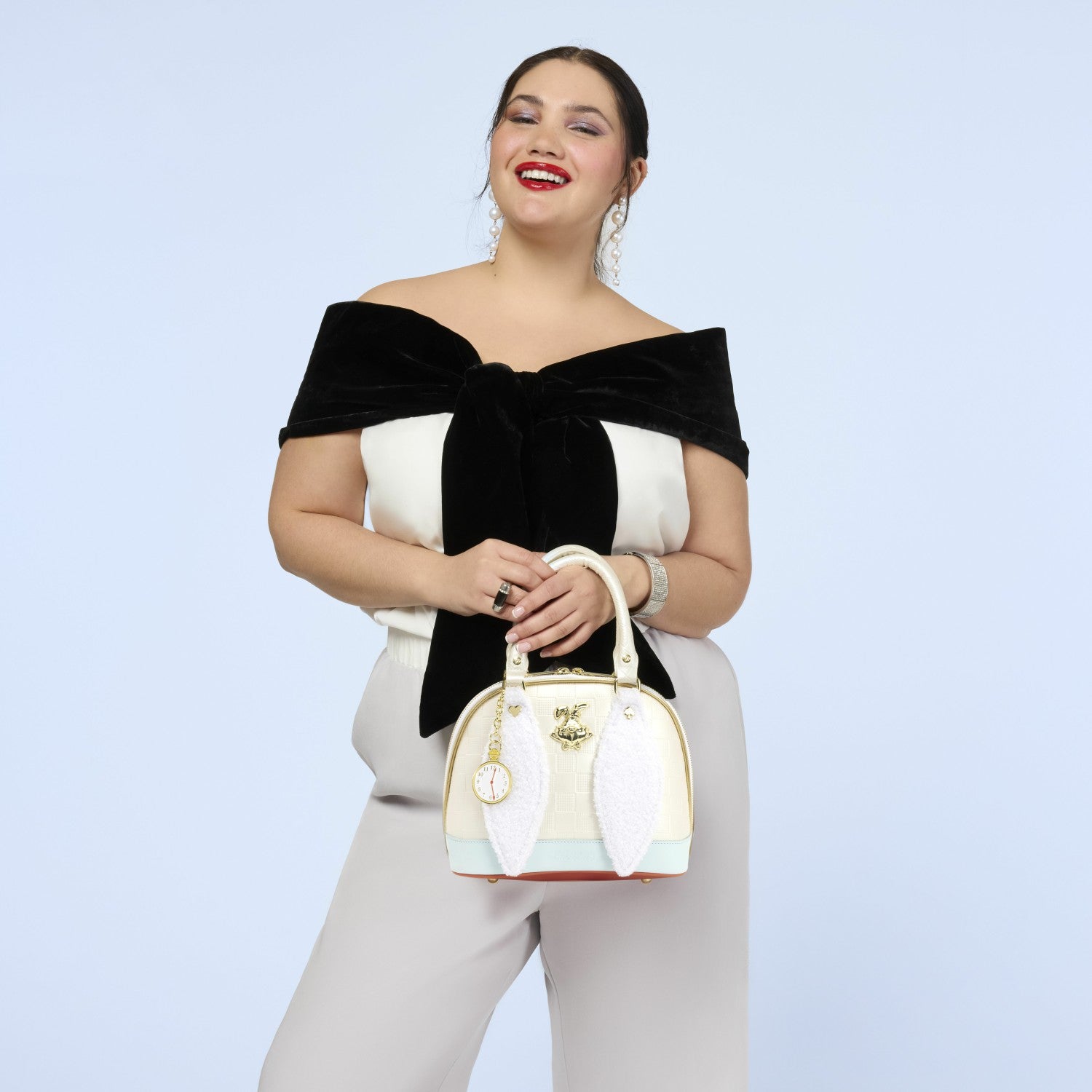 Loungefly Alice in Wonderland White Rabbit Handbag