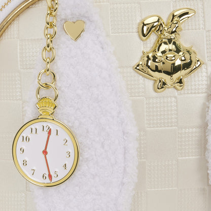 Loungefly Alice in Wonderland White Rabbit Handbag