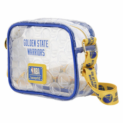 Loungefly NBA Golden State Warriors Clear Crossbody Stadium Bag