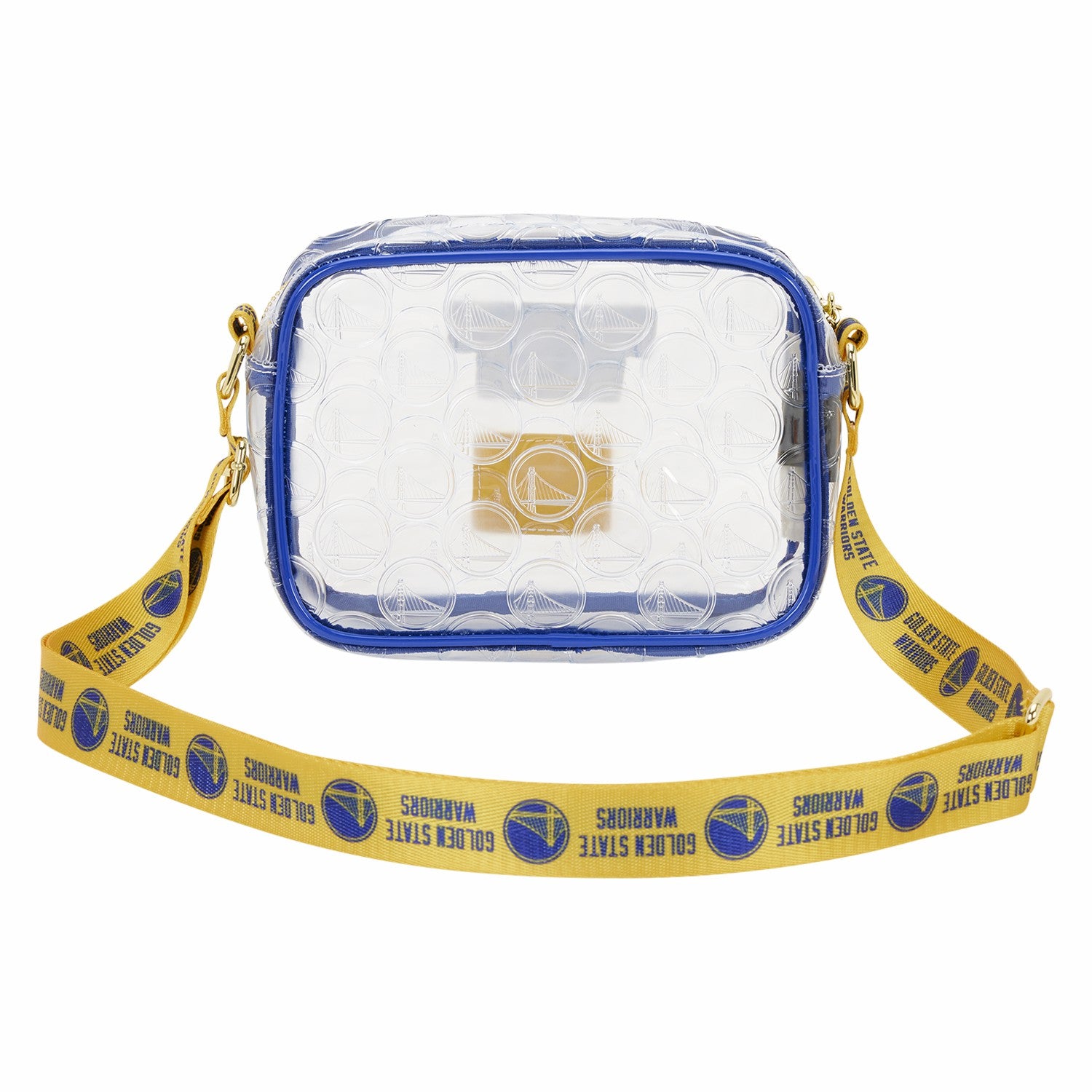 Loungefly NBA Golden State Warriors Clear Crossbody Stadium Bag