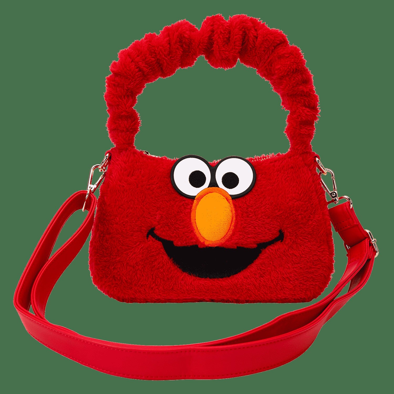 Loungefly Sesame Street Elmo Plush Cosplay Crossbody Bag