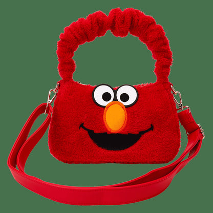 Loungefly Sesame Street Elmo Plush Cosplay Crossbody Bag