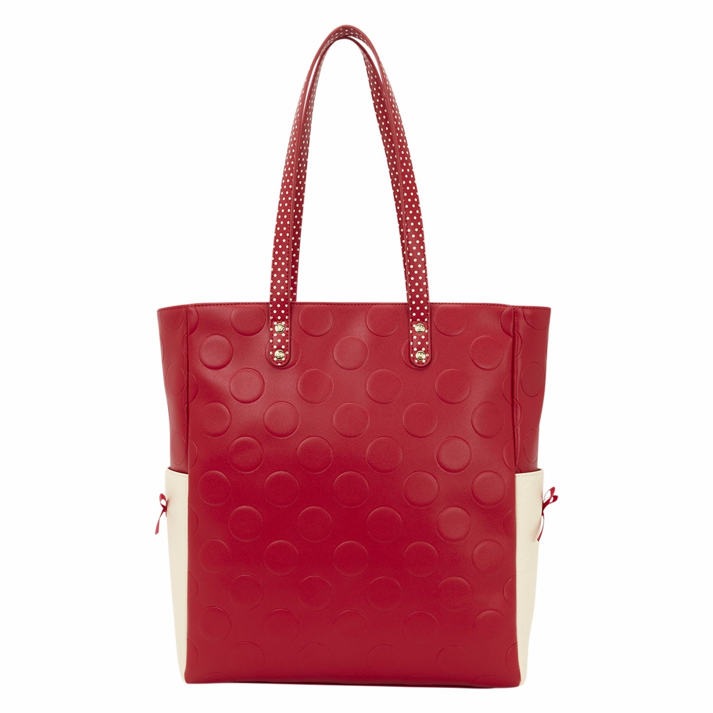 Loungefly Minnie Mouse Rocks the Dots Coquette Tote Bag