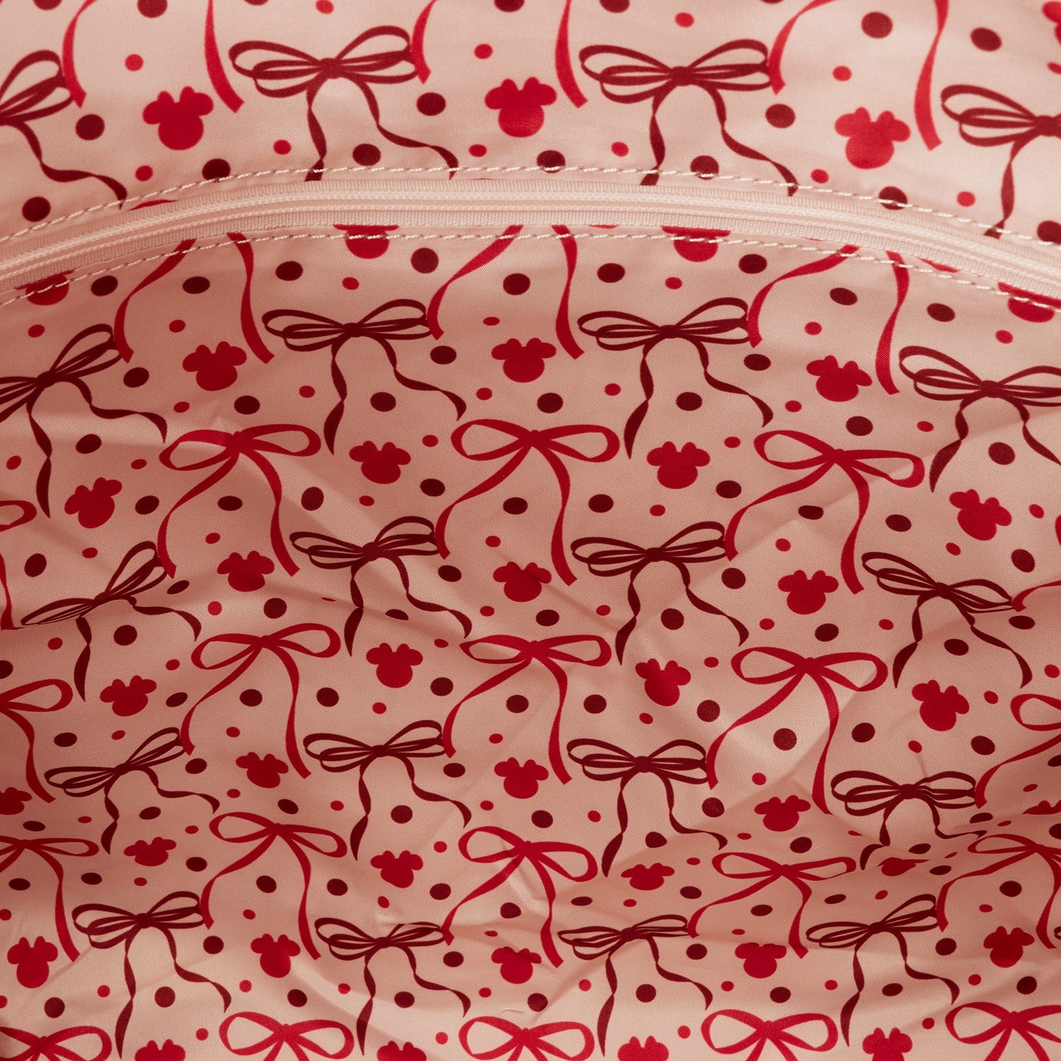 Loungefly Minnie Mouse Rocks the Dots Coquette Tote Bag