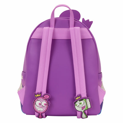 Loungefly The Fairly OddParents Exclusive Triple Pocket Glow Midi Backpack