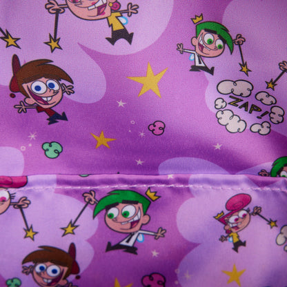 Loungefly The Fairly OddParents Exclusive Triple Pocket Glow Midi Backpack