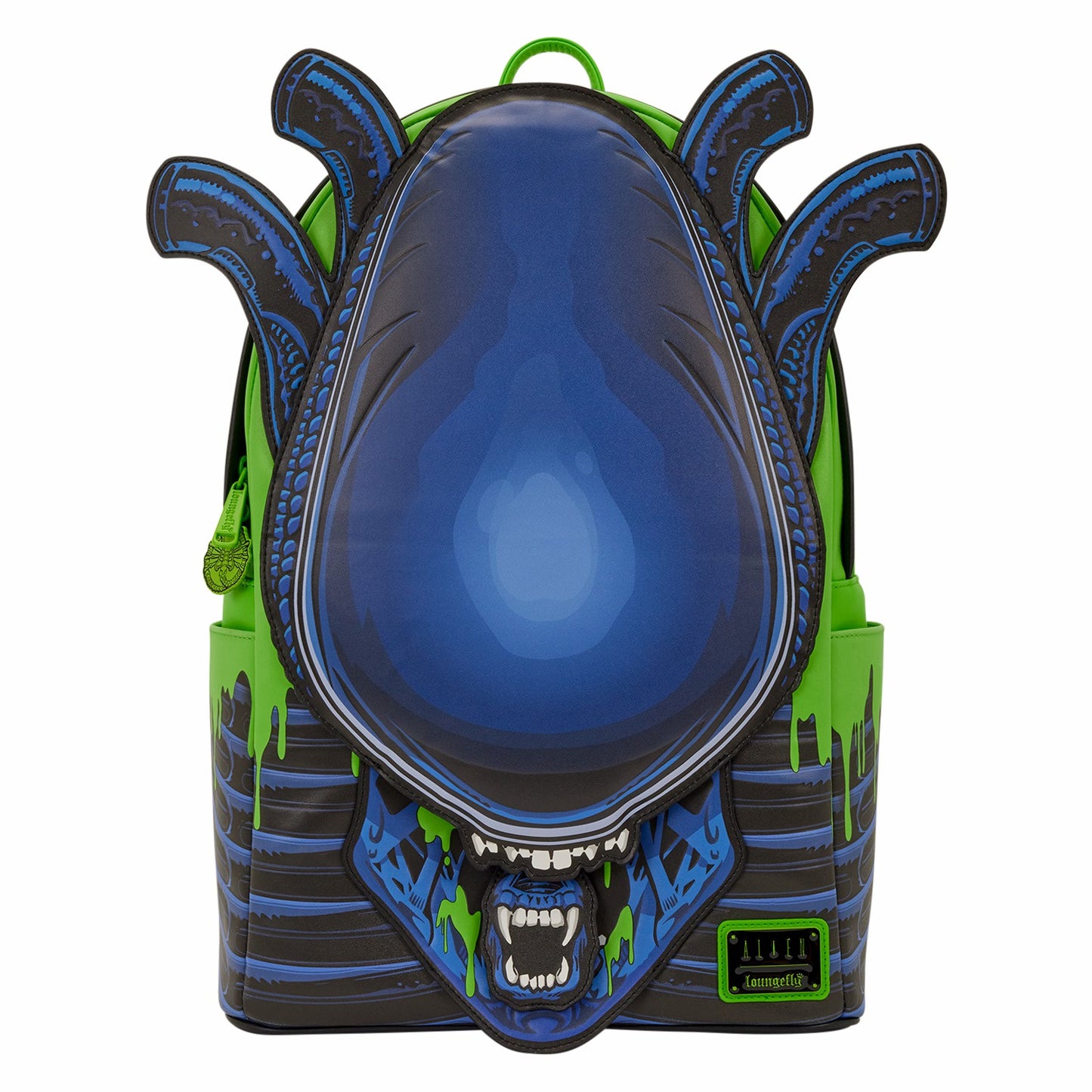 Loungefly Alien Xenomorph Cosplay Glow Full-Size Backpack