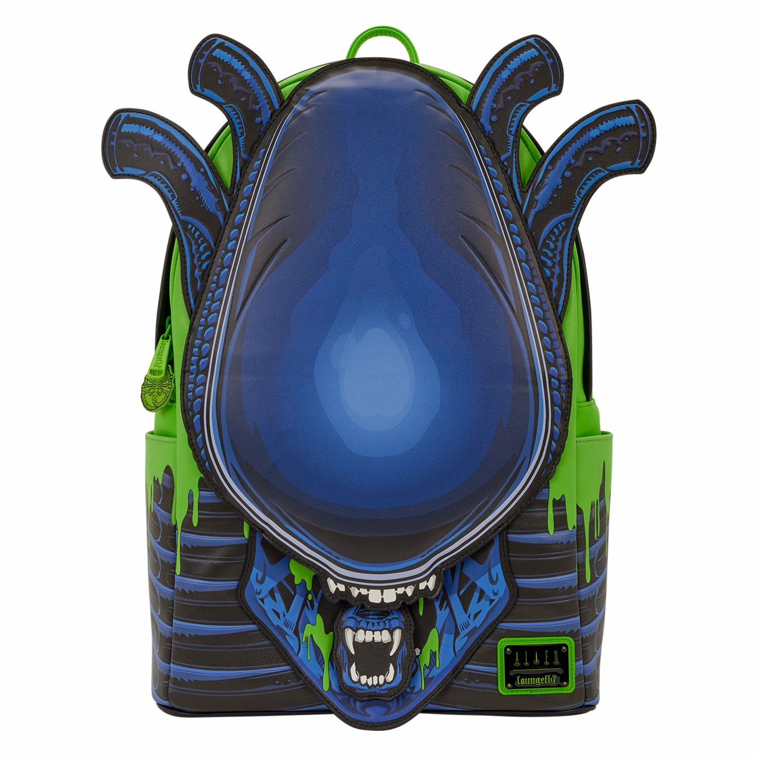 Loungefly Alien Xenomorph Cosplay Glow Full-Size Backpack