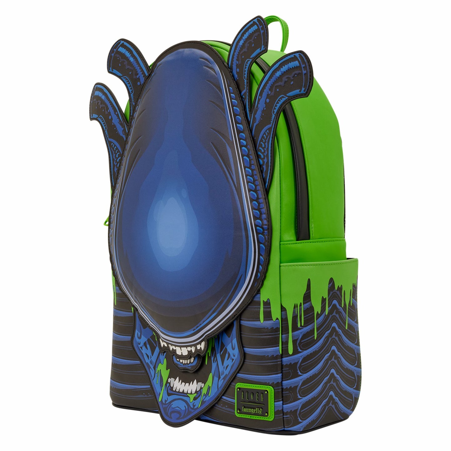 Loungefly Alien Xenomorph Cosplay Glow Full-Size Backpack