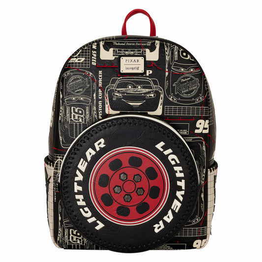 Loungefly Cars Lightning McQueen Full-Size Backpack
