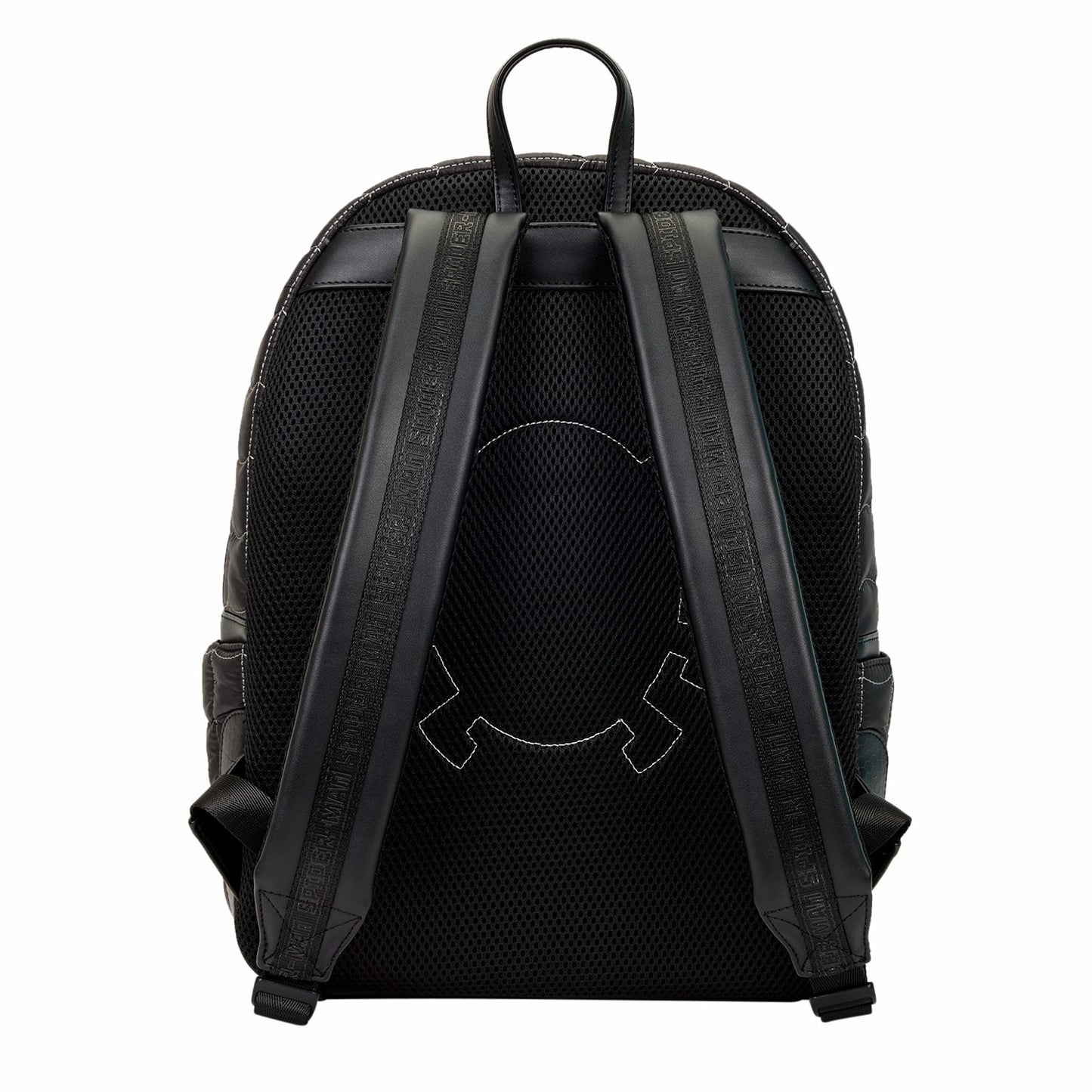 Loungefly Spider-Man Black & White Suit Cosplay Quilted Full-Size Backpack