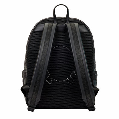 Loungefly Spider-Man Black & White Suit Cosplay Quilted Full-Size Backpack