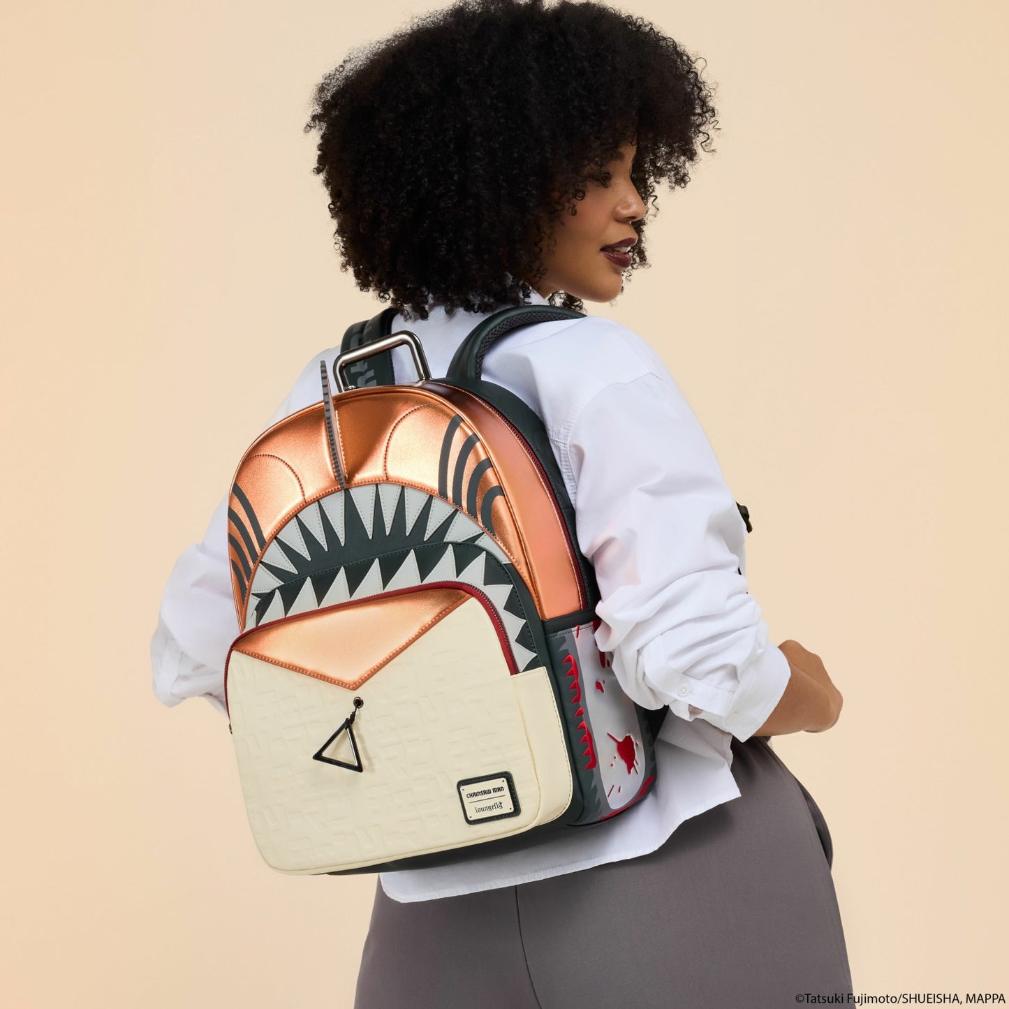 Loungefly Chainsaw Man Full-Size Backpack