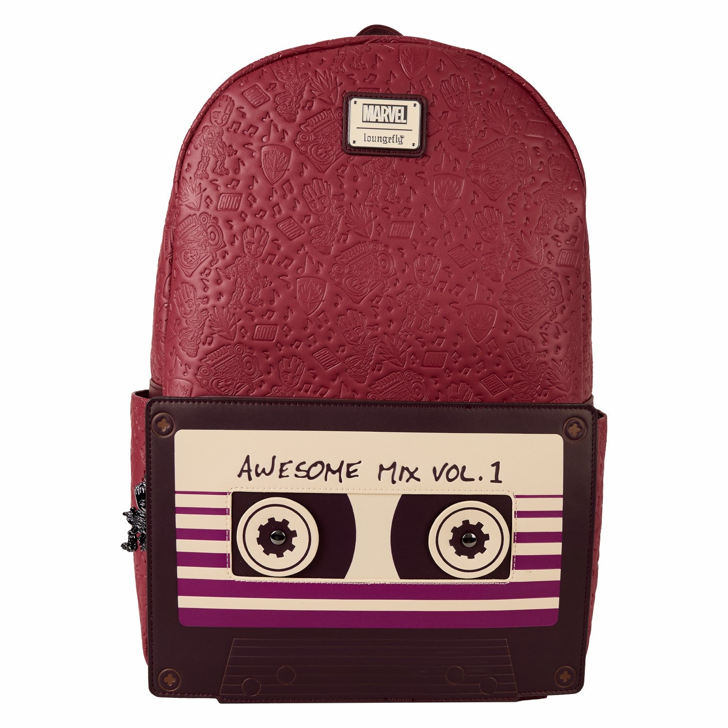 Loungefly Guardians of the Galaxy Groot Mixtape All-Over Print Full-Size Backpack | Funko