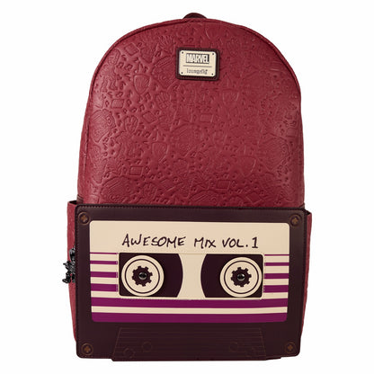Loungefly Guardians of the Galaxy Groot Mixtape All-Over Print Full-Size Backpack | Funko