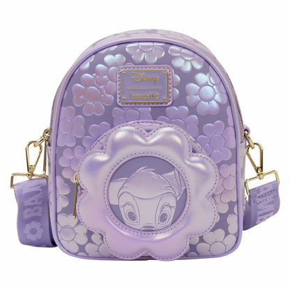 Loungefly Bambi Iridescent Convertible Mini Backpack & Crossbody Bag