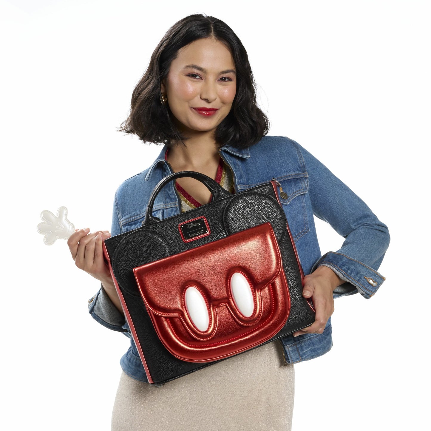 Loungefly Mickey Mouse Exclusive Convertible Backpack & Tote Crossbody Bag