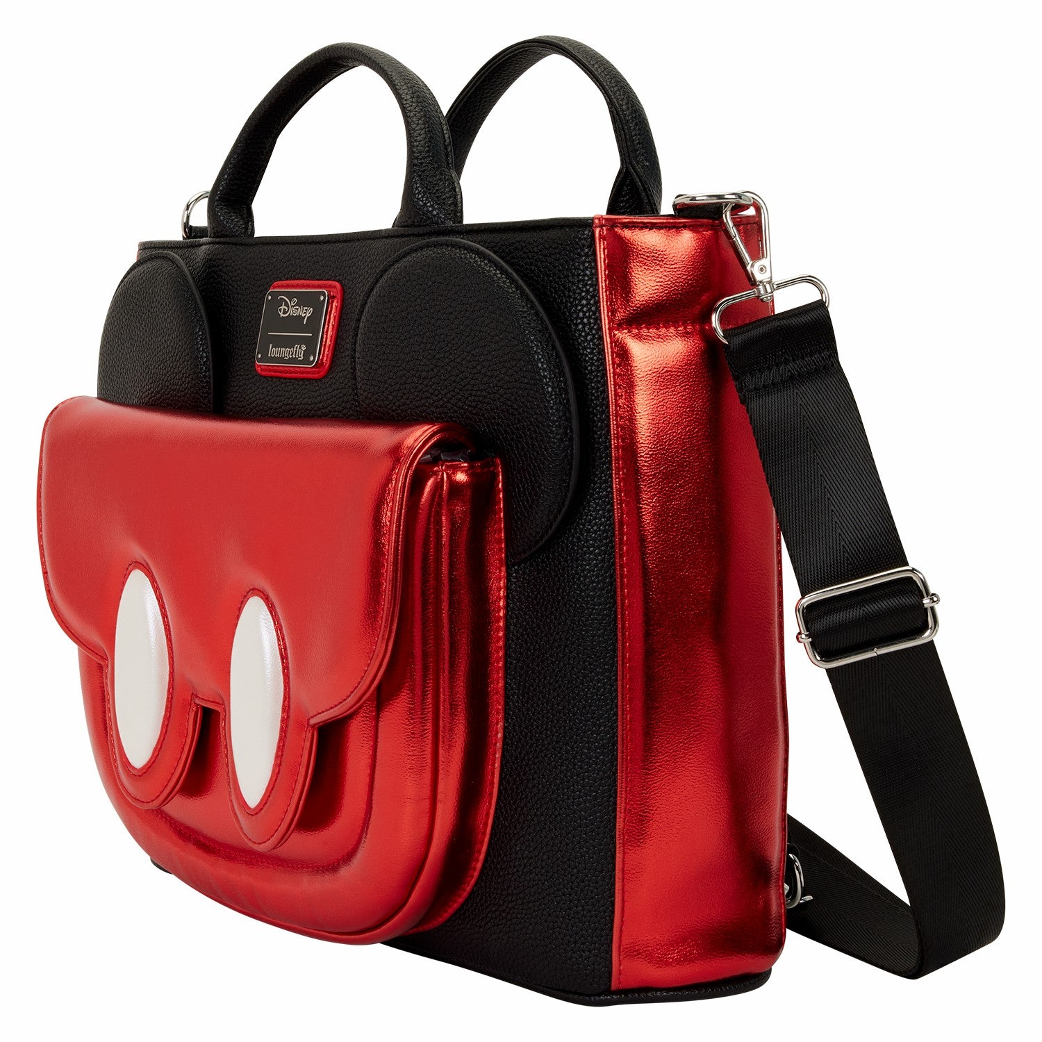Loungefly Mickey Mouse Exclusive Convertible Backpack & Tote Crossbody Bag