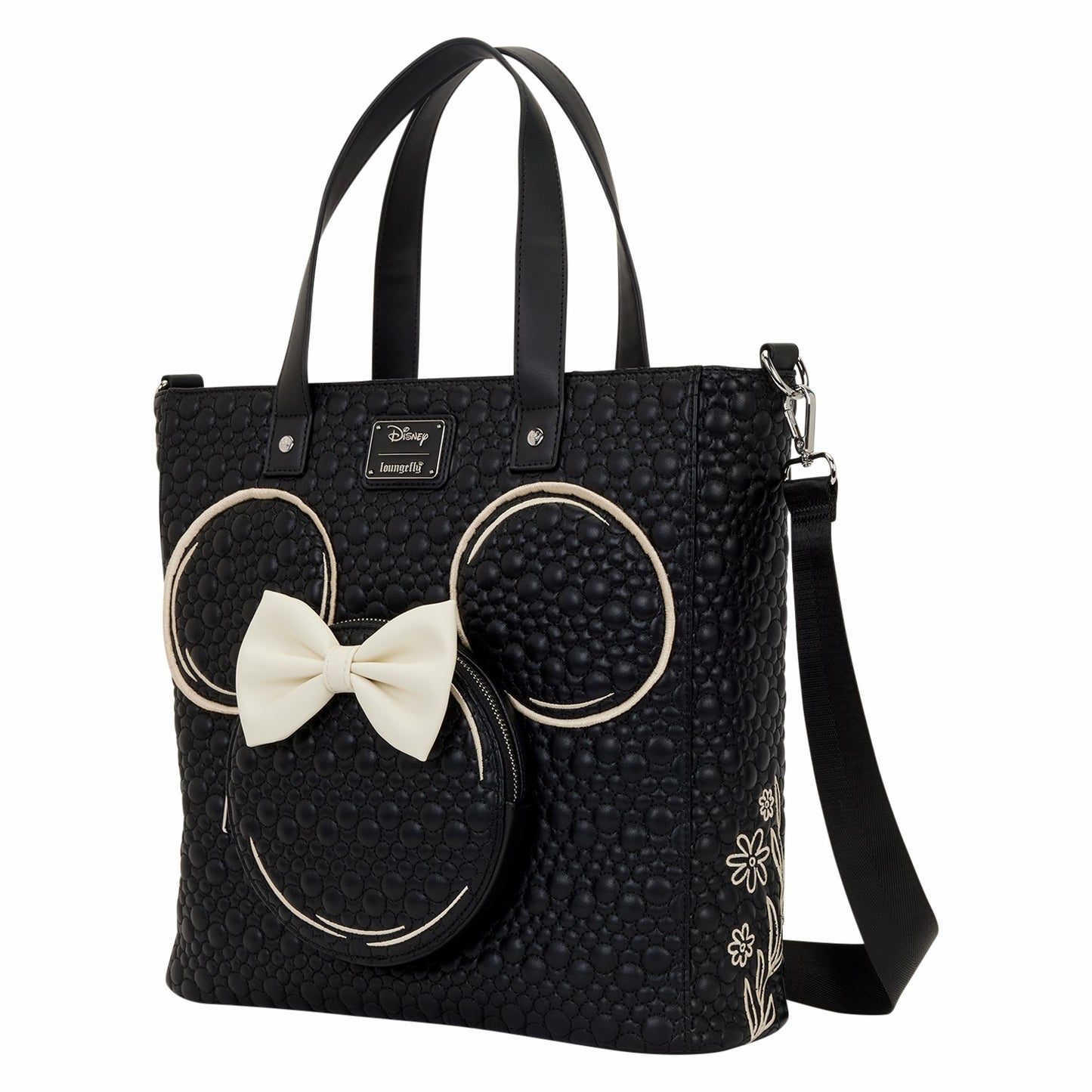 Loungefly Minnie Mouse Artist Sketch Convertible Backpack & Tote Crossbody Bag