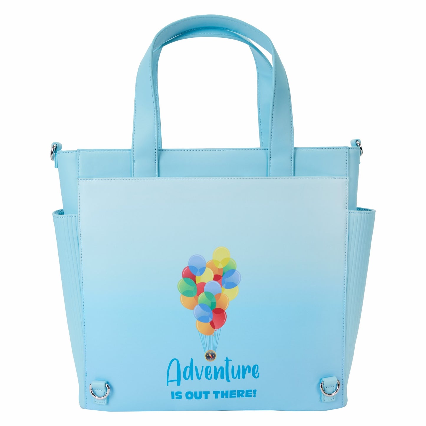 Loungefly Up Balloon House Convertible Backpack & Tote Crossbody Bag