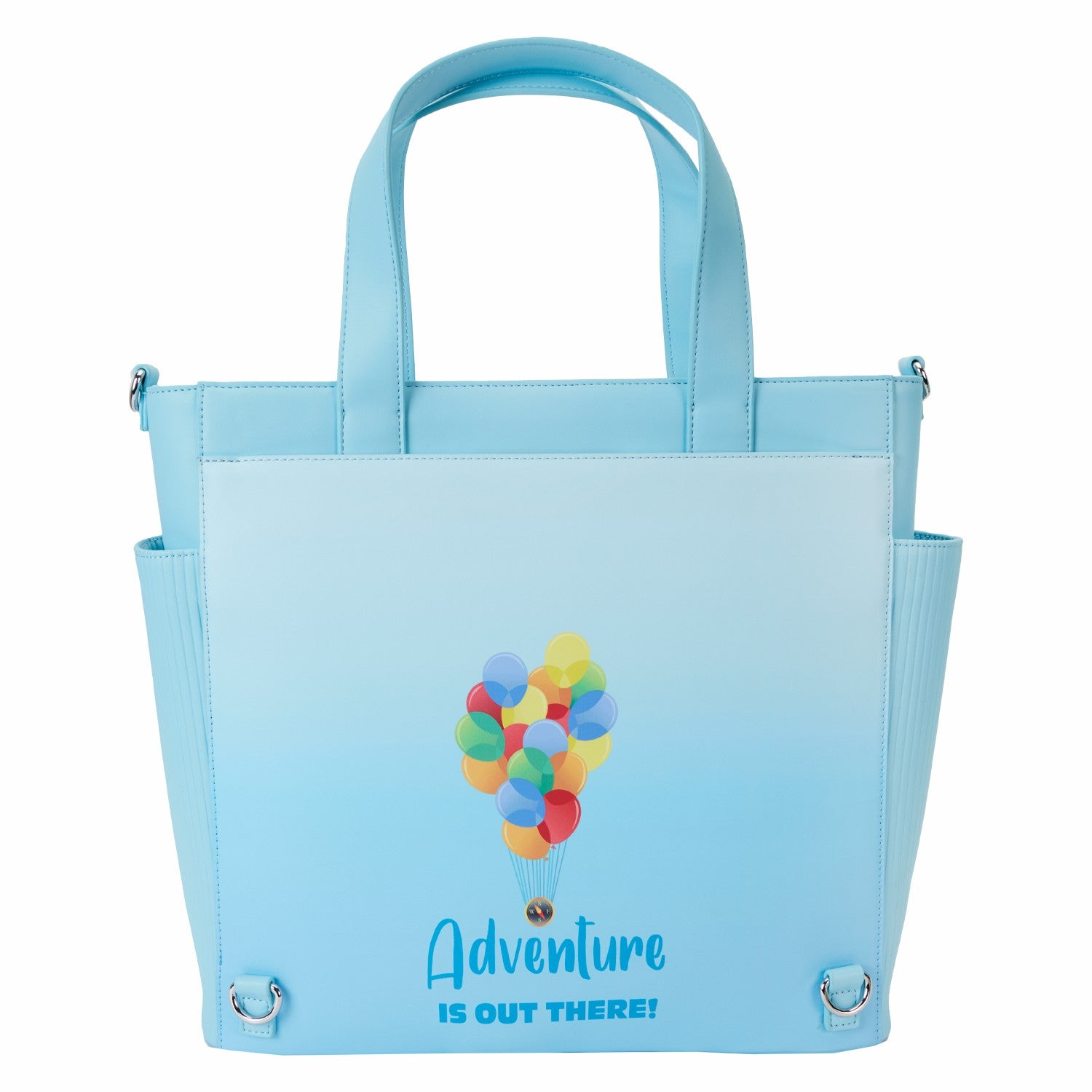 Loungefly Up Balloon House Convertible Backpack & Tote Crossbody Bag