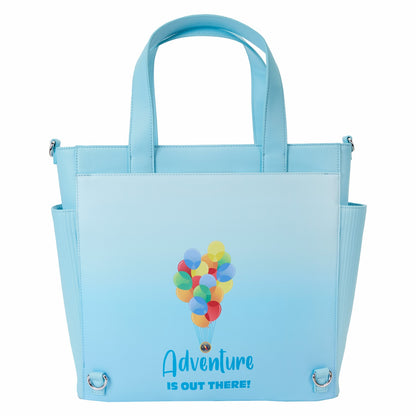 Loungefly Up Balloon House Convertible Backpack & Tote Crossbody Bag