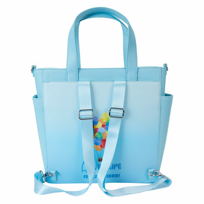 Loungefly Up Balloon House Convertible Backpack & Tote Crossbody Bag