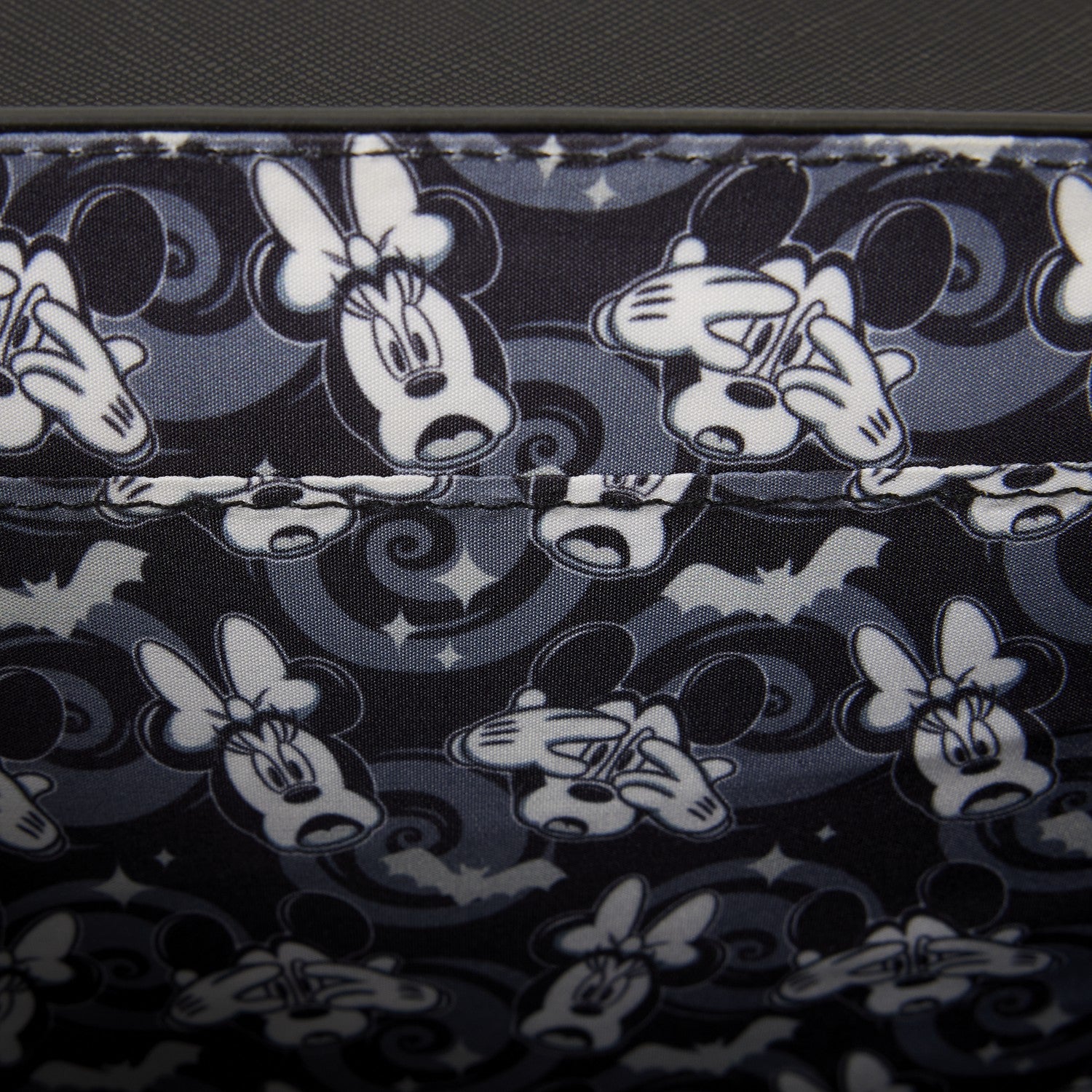 Loungefly Mickey & Minnie Spiderweb & Bats Crossbody Bag