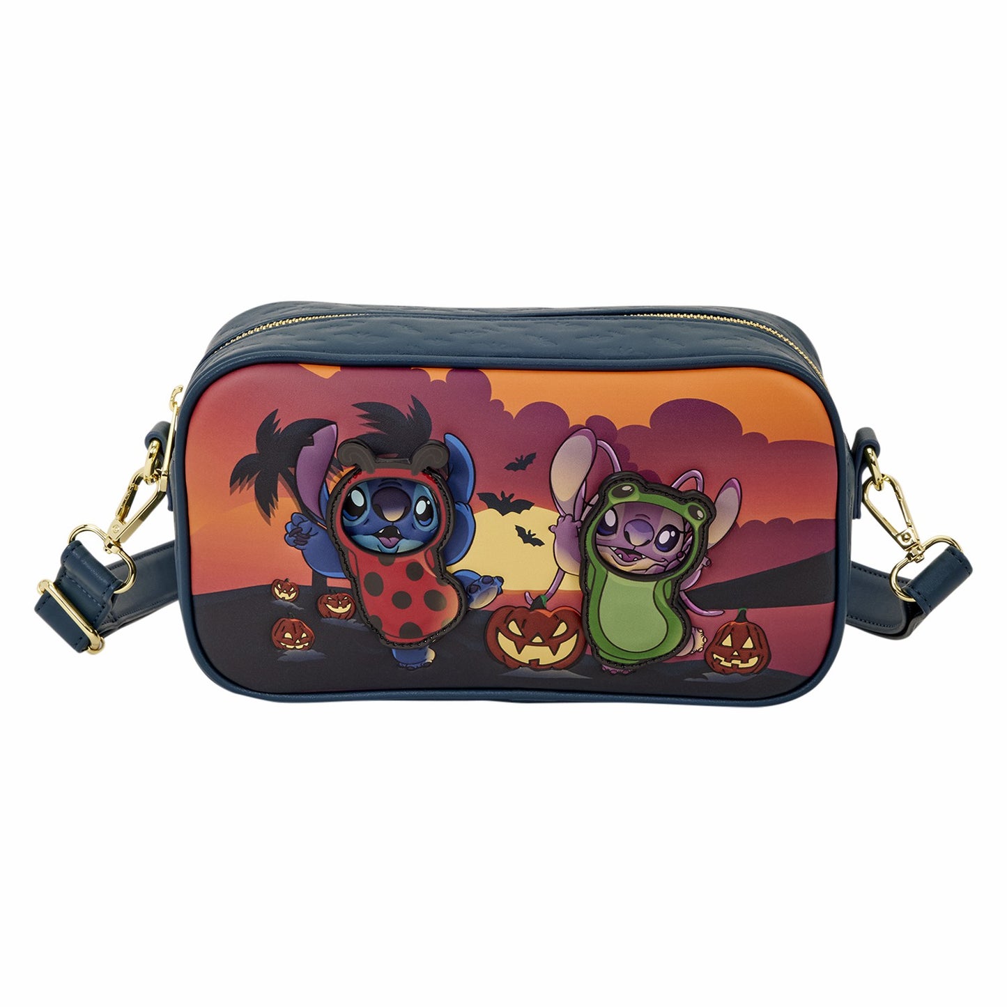 Loungefly Stitch & Angel Halloween Costumes Crossbody Bag