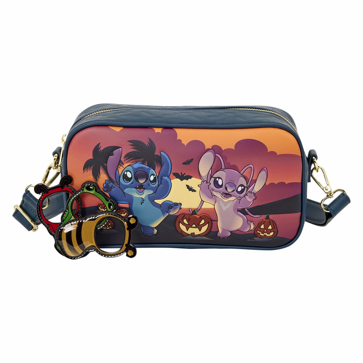 Loungefly Stitch & Angel Halloween Costumes Crossbody Bag