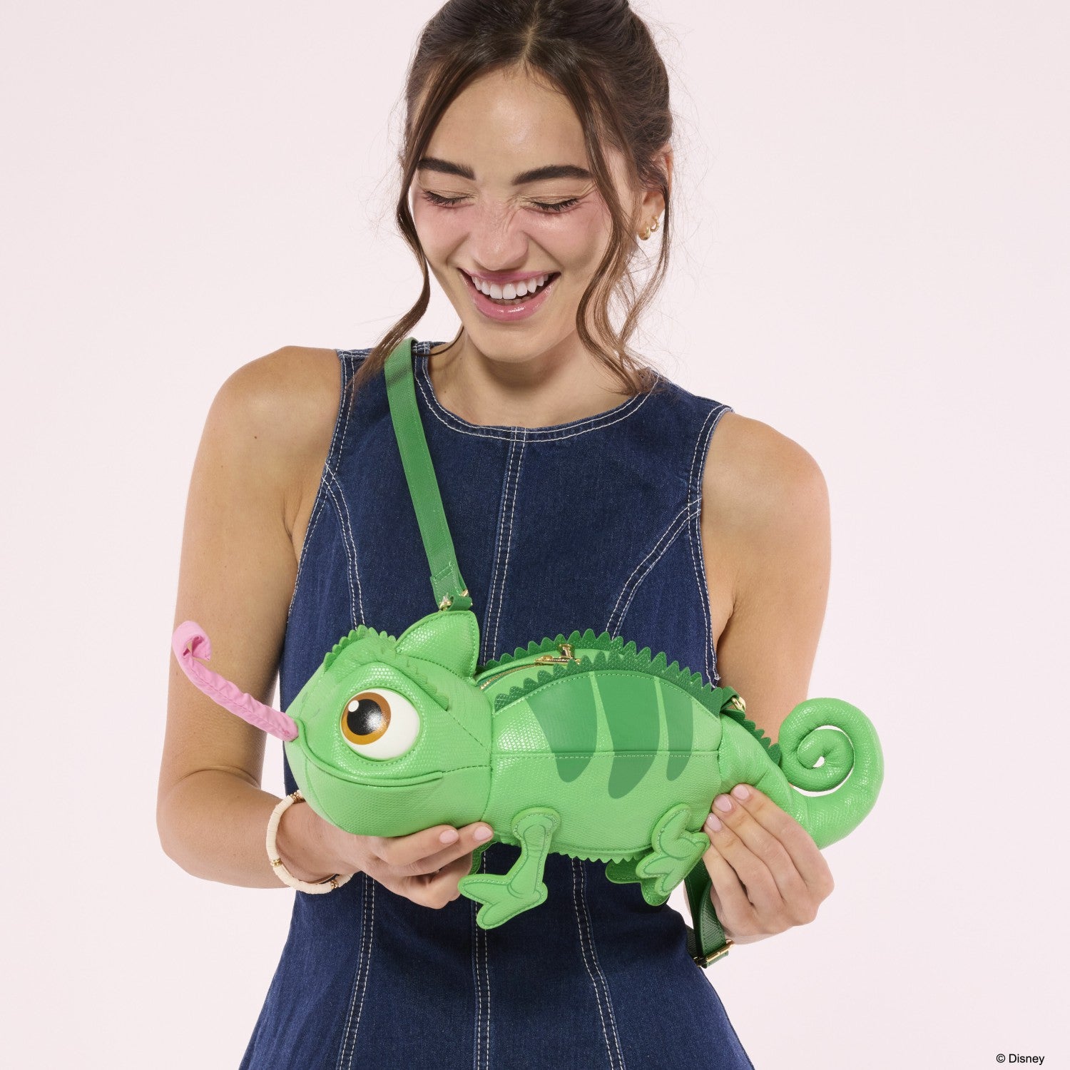 Loungefly Tangled Pascal Figural Crossbody Bag