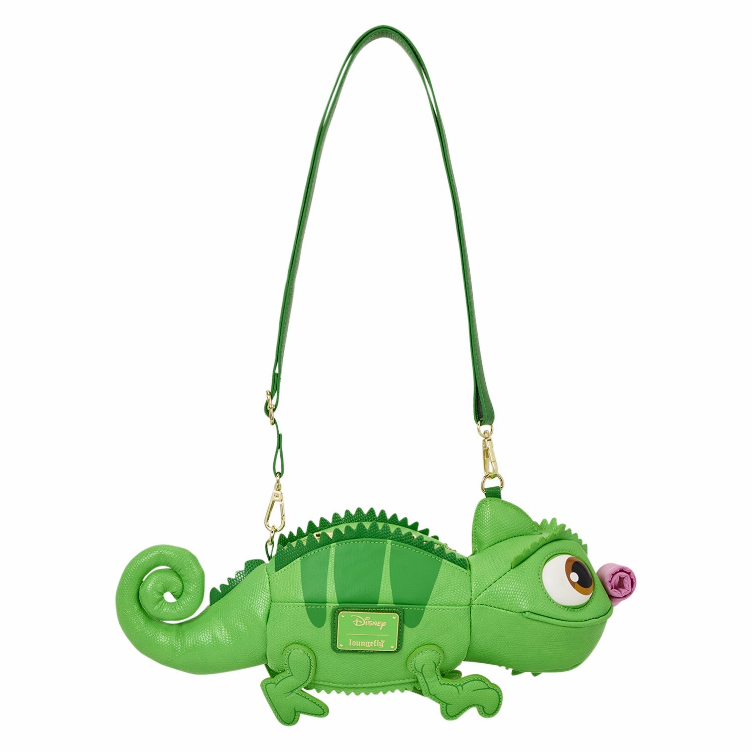 Loungefly Tangled Pascal Figural Crossbody Bag