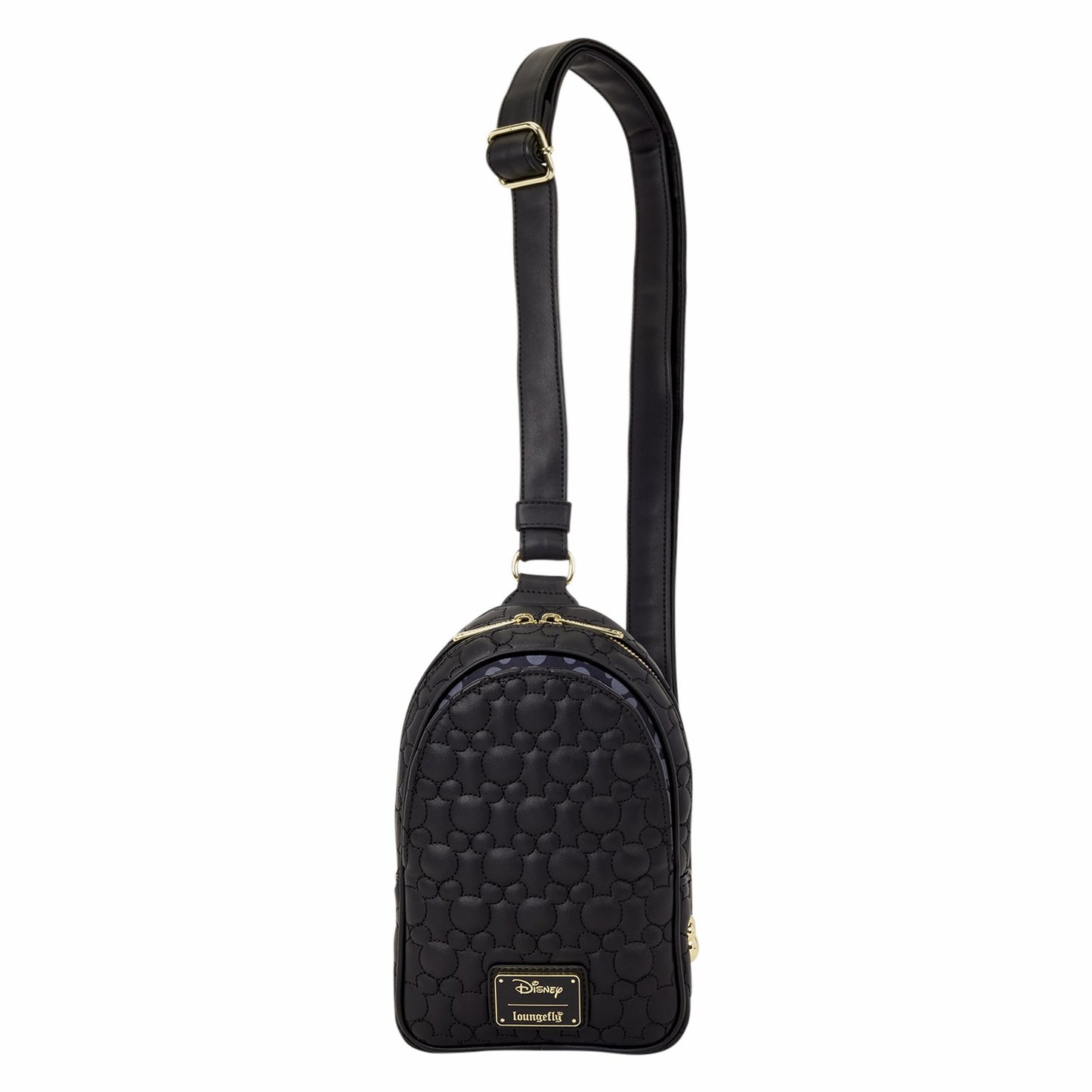 Loungefly Mickey Mouse Silhouette All-Over Print Sling Crossbody Bag