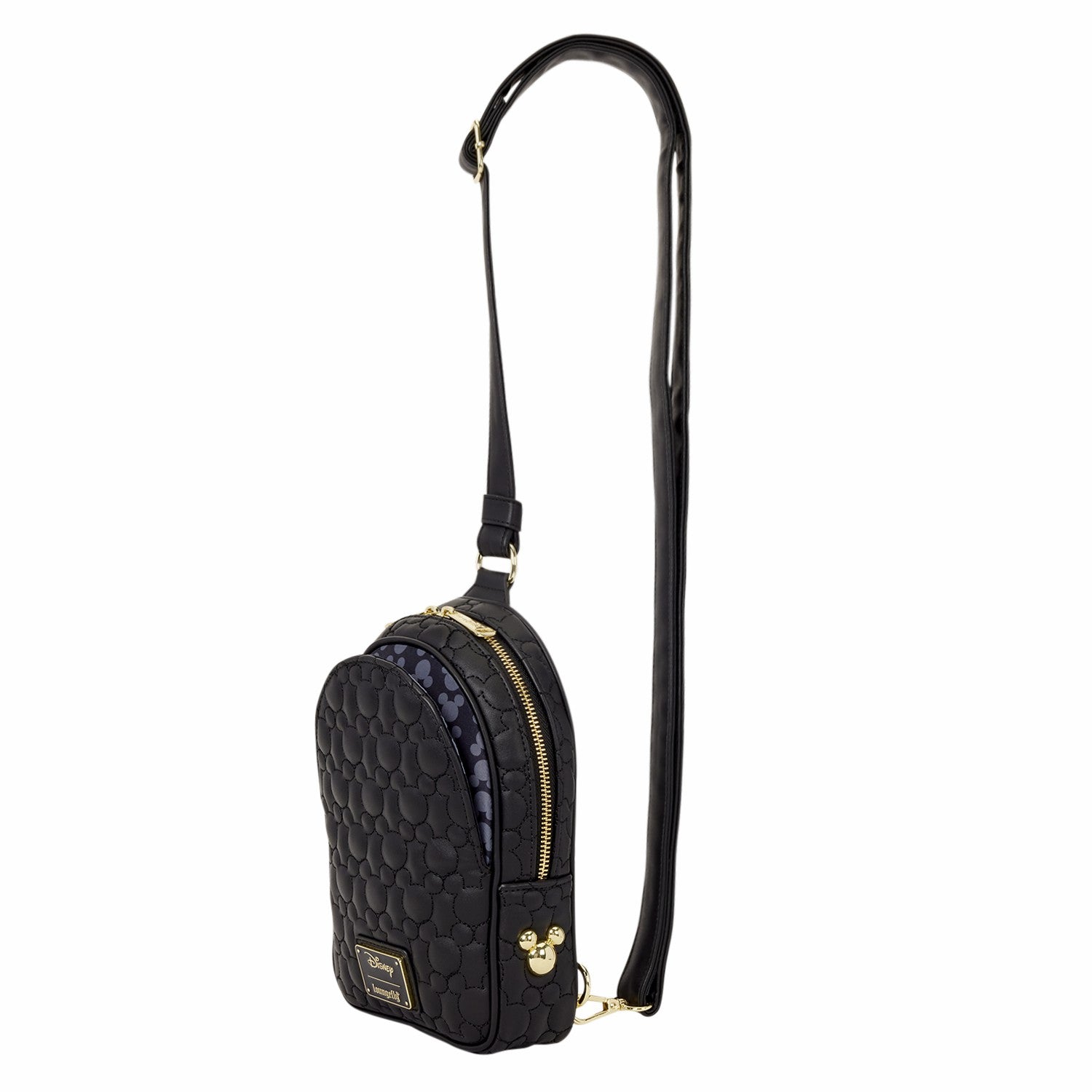Loungefly Mickey Mouse Silhouette All-Over Print Sling Crossbody Bag