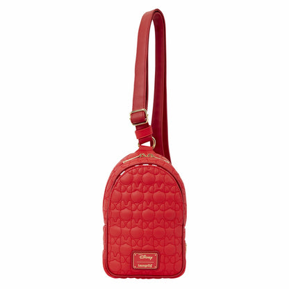 Loungefly Minnie Mouse Silhouette All-Over Print Sling Crossbody Bag