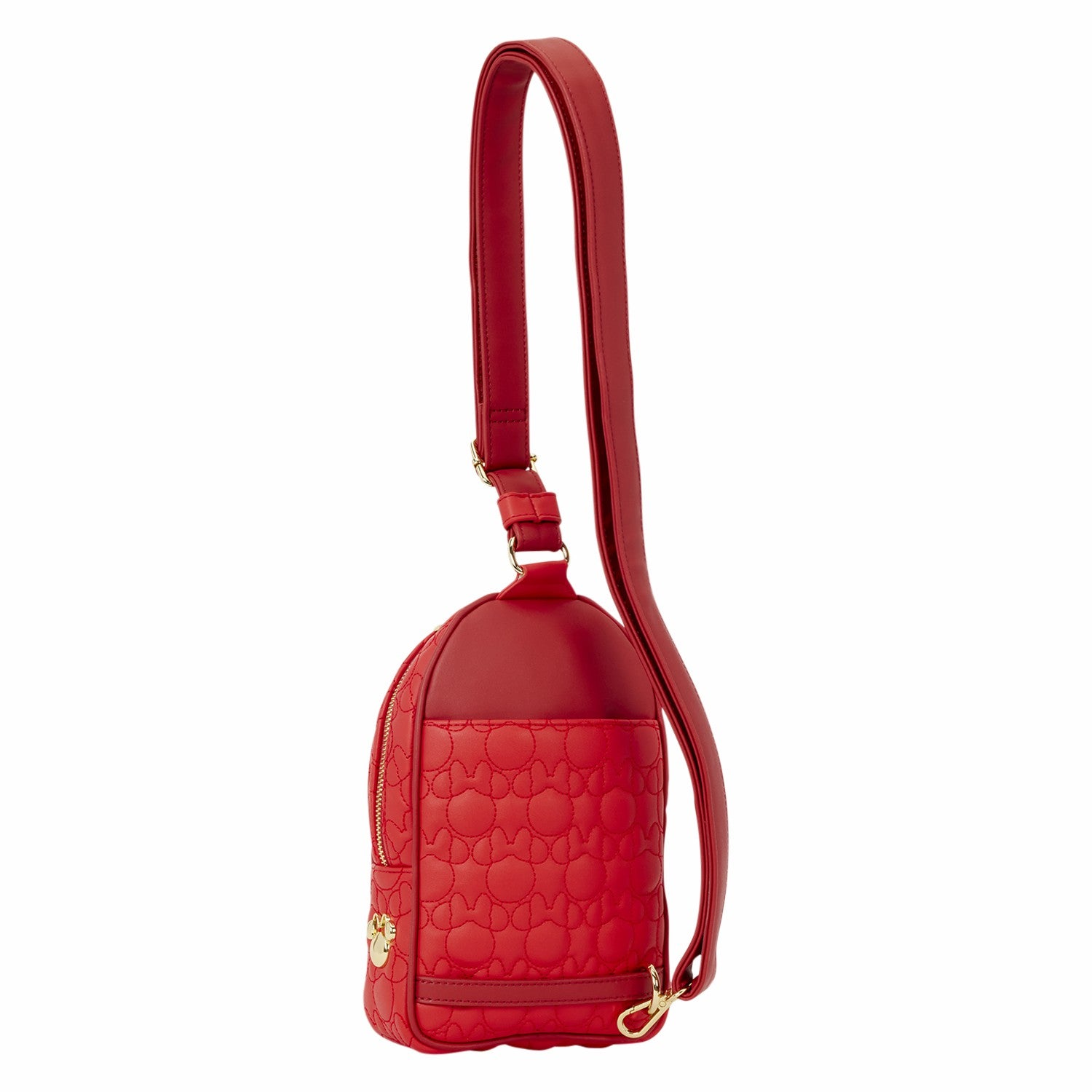 Loungefly Minnie Mouse Silhouette All-Over Print Sling Crossbody Bag