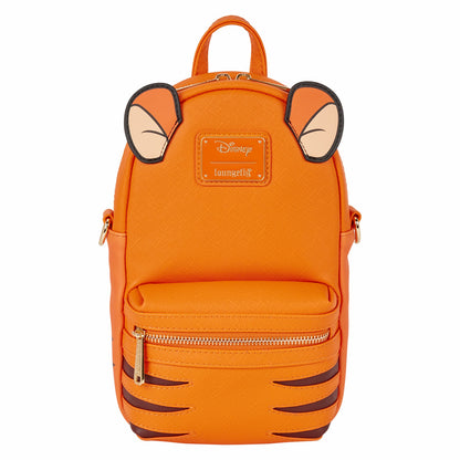 Loungefly Winnie the Pooh Exclusive Tigger Cosplay Sling Crossbody Bag with Coin Bag
