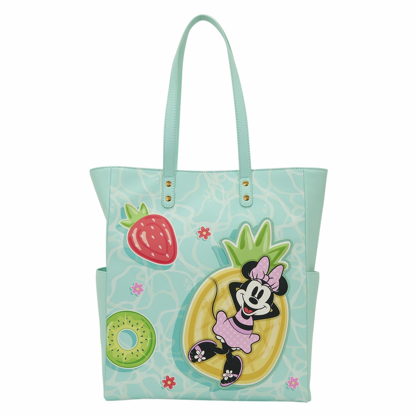 Loungefly Mickey & Minnie Beach Fun Tote Bag