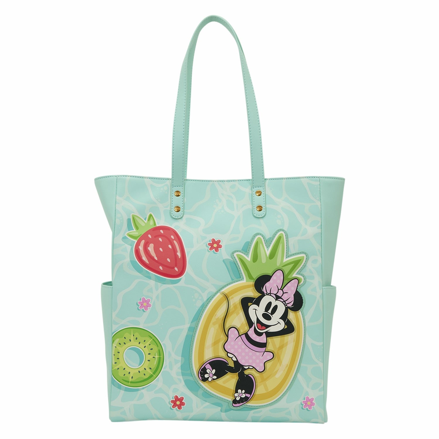 Loungefly Mickey & Minnie Beach Fun Tote Bag