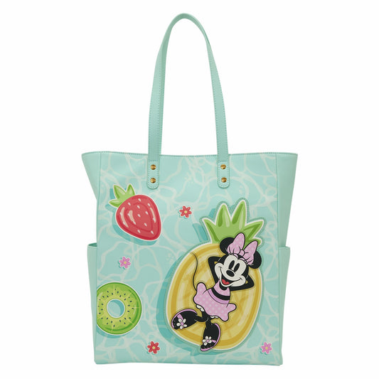 Loungefly Mickey & Minnie Beach Fun Tote Bag
