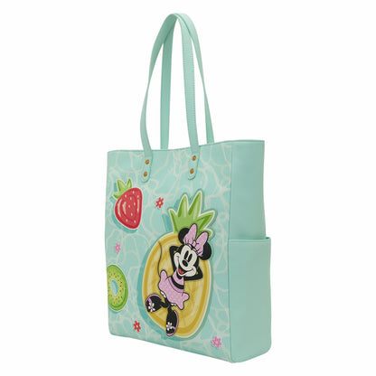 Loungefly Mickey & Minnie Beach Fun Tote Bag